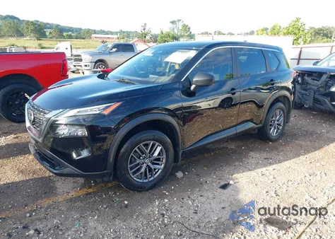 2021 Nissan Rogue S Fwd из США, поврежденный, VIN JN8AT3AA4MW019114